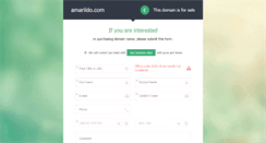 Desktop Screenshot of amarildo.com
